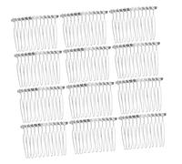 BESPORTBLE 20 Piezas Peine De Clip Lateral Peine Decorativo Para El Cabello Peines De Moño Deslizante Peine De Flores Clips De Peine De Pelo Cepillo De Dama De Honor Antiguo Aleación