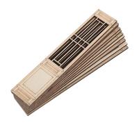 BESPORTBLE 20 Piezas Puertas de Madera Miniatura Decoración Japonesa para Casa de Muñecas Bimbó de Madera para Minicasas para Casa de Muñecas Accesorio Fotográfico Miniatura