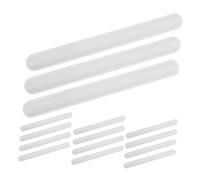 BESPORTBLE 20 Piezas Pulseras Slap Blancas de Suave para Pulseras DIY Creativas para Manualidades Escolares Fiestas Cumpleaños Halloween Navidad