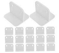 BESPORTBLE 20 Piezas Soportes Antideslizantes para Corralitos Mascotas Base Estabilizadora de Plástico con Adhesivo para Seguridad Infantil y Animal Fácil Instalación sin Taladro Compatible