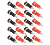 BESPORTBLE 20 Unidades Adaptador de de Encuadernación para Conector Banana Aislamiento Avanzado y Montaje Panel Enchufe Hembra para Uso Electrónica Laboratorio y Sistemas de Audio Resistente