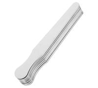 BESPORTBLE 20 Unidades Depresor Lingual de Acero Inoxidable Reutilizable para Examen Médico Diseño Versátil y Tamaño de 16cm para Uso Adultos Hogar