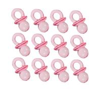 BESPORTBLE 200piezas Mini Chupete Transparente Para Shower De Chupetes Acrílicos Para Decoraciones De Fiesta Manualidades Para Revelar El Género