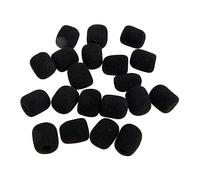 BESPORTBLE 20piezas Algodón Anti-spray Para Micrófono De Cubiertas Protectoras De Esponja Accesorios Prácticos Para Micrófono Para Estudio De Grabación