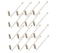 BESPORTBLE 20piezas Broches De Cobre Para Manualidades Con Imperdibles Largos Accesorios De Moda Para Ropa Mujer Fiestas y Vestidos Duraderos y Seguros