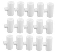 BESPORTBLE 20piezas Conectores De Agua Automáticos para Aves Accesorios De Plástico para Bebederos De Pollos tee Práctica para Sistemas De Abastecimiento De Agua