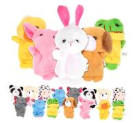 BESPORTBLE 20Piezas Mini De Animales Títeres De Dedo para Narración De Cuentos De rol y Actividades Interactivas
