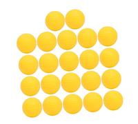 BESPORTBLE 22 Piezas De De Golf No Porosas para Entrenamiento En Interiores De Color Amarillo Seguras para Ejercicios Y Prácticas En Casa