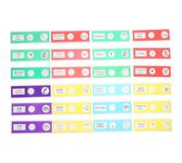 BESPORTBLE 24 Piezas Preparados con Muestras Animales Insectos Plantas y Flores Etiquetas Bilingües Español-Chino Herramientas Educativas para y Aprendizaje Biológico Infantil