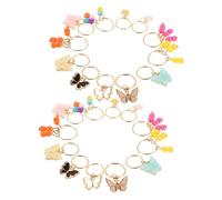 BESPORTBLE 24piezas Accesorios De Joyería Colgantes Para Trenzas Decoración Para Adornos Cabello Fiesta