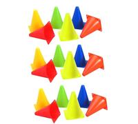 BESPORTBLE 24piezas Conos Deportivos Resistentes Conos De Entrenamiento Portátiles Colores Vibrantes Para Ejercicios De Agilidad
