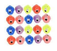 BESPORTBLE 25 Piezas Miniatura de Resina de Figuritas Decorativas Coloridas para Jardín Casa de Muñecas Fiesta Temática Aves Diseño Artístico y Resistente