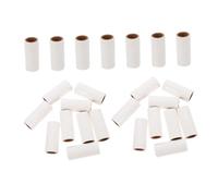 BESPORTBLE 25piezas Quitapelos para Mascotas Repuestos Adhesivos para Ropa Cama Suelo y Sofá Elimina Fácilmente Pelo De Mascotas Mini Rodillo para Viajes