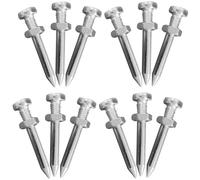 BESPORTBLE 26 Piezas Estaca Aireadora para Zapato de Césped 4,2cm, Metal | Puntas Desmontables de Largo Diseño, Resistentes al Desgaste, para Plantas y Césped en Cuidado Deportivo