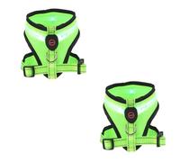 BESPORTBLE 2juegos Chaleco Led para Perros Transpirable y Cargador USB Arnés Luminoso Modos De Iluminación Accesorio Seguro para Mascotas Al Aire