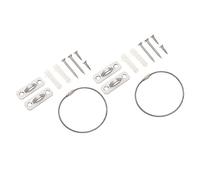 BESPORTBLE 2juegos Correas Anticaída Para Muebles Kit De Anclajes Para Muebles Del Hogar Correas De Seguridad De Acero Inoxidable Anclajes Para Seguridad Infantil Para Tv Armarios y