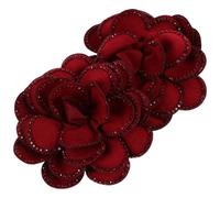 BESPORTBLE 2par Zapatos y Accesorios De Boda Clips De Flores Para Zapatos Adornos Extraíbles Forma De Flor y Gemas De Imitación Para Tacones y Planos De Clips Decorativos Para Uso Bodas