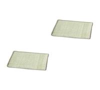 BESPORTBLE 2piezas Alfombra Rascadora De Sisal para Gatos Cojín De Entrenamiento y Descanso Pequeño Color y Estilo Aleatorio para Evitar Que Rasquen Muebles