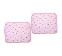 BESPORTBLE 2piezas Alfombra Refrescante para Cojín De Enfriamiento para y Gatos Tapete De Verano Transpirable y Lavable Diseño De Frutas para Sofás y