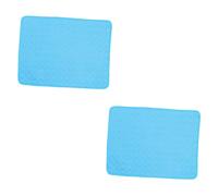 BESPORTBLE 2piezas Alfombrilla Refrescante para y Gatos Esterilla De Enfriamiento Autoenfriable para Casa Sofá Coche Material De De Seda Lavable y Resistente Al