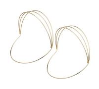BESPORTBLE 2piezas Base Hierro Tocado Diy Novia Accesorio Cabello Diseño Exclusivo Para Fiestas