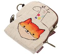 BESPORTBLE 2piezas Billetera Pequeña Diseño De Personajes para Tarjetas y Objetos Pequeños Ligera y Portátil