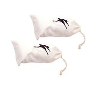 BESPORTBLE 2piezas Bolsa De Baile para Guardar Zapatillas De Bolsa De Lona Cordón para Zapatos De Ballet para Guardar Zapatos De Baile para Clases De Ballet o Ensayos Casa