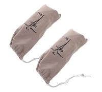 BESPORTBLE 2piezas Bolsa para Guardar Zapatillas De Ballet Bolsas Cordón para Guardar Zapatos De Baile para Viajes Al Gimnasio y Almacenamiento De Zapatos De Baile