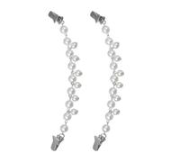 BESPORTBLE 2piezas Cadenas para Suéter Vintage Pinzas para Cárdigan Accesorios de Joyería para Collar Decoración Elegante Cuello