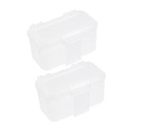 BESPORTBLE 2piezas Caja De Cría De Gusanos Transpirable para Alimentación De Reptiles Práctica y Segura para Cultivo De Lombrices Blanca