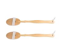 BESPORTBLE 2piezas Cepillo De Baño Para Mascotas Cepillos Cerdas De Cerdo Mango Práctico y Duradero