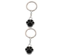 BESPORTBLE 2piezas Colgante De Urna para Mascotas De Inoxidable Llave Recipiente para Cenizas De Perro Accesorio De Recuerdo Huella De Perro para Llevar Siempre Tu Lado