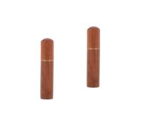 BESPORTBLE 2piezas Contenedor De Madera Para Fósforos Decorativo Tubo De Almacenamiento Portátil Para Camping y Actividades Al Aire Resistente La Humedad y Elegante