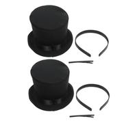 BESPORTBLE 2piezas Disfraces De Fiesta Diadema Tocados Sombrero Para Mujer Accesorios Cabello Para Eventos Temáticos y Ocasiones Especiales
