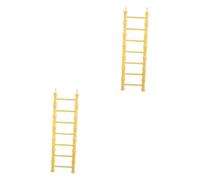 BESPORTBLE 2piezas Escalera Colgante para Hamsters y Aves Juguete De Escalada para Jaulas De Periquitos y Loros Accesorio Divertido para Actividad Física y Entretenimiento De Mascotas