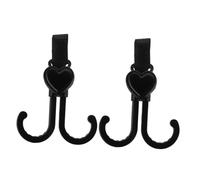 BESPORTBLE 2piezas Ganchos para Cochecito Unidades Mosquetón para Bolso Clip para Silla de Ruedas Uso Compras y Bicicleta