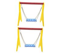 BESPORTBLE 2piezas Hamster Swing Columpio para Pequeñas Juguete para Hámster Pájaro y Exploración Jaulas