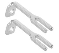 BESPORTBLE 2piezas Herramientas Para Reparar Pianos Espaciador De Cuerdas Ajustador De Bobinas Herramienta De Afinación De Piano Llave De Cabrestante Para Teclado Diy Regulación De Instrument