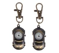 BESPORTBLE 2piezas Medidor De Pared para Coche Medidor De Pared para Coche Relojes Retro Reloj Broche Reloj Retro Obsequio De Graduación para Estudiantes