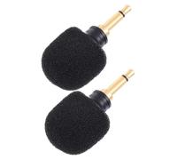 BESPORTBLE 2piezas Micrófono Portátil Línea De Micrófono Direccional Profesional para Cantar De Condensador para Pc