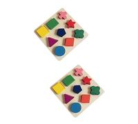 BESPORTBLE 2piezas Puzzle De Madera para Entrenamiento De Inteligencia De Aves Juguete Interactivo para Periquitos Cotorras y Agapornis Estimulación Cognitiva