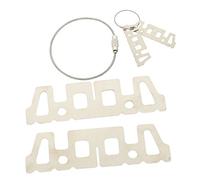 BESPORTBLE 2piezas Soporte Inoxidable para Hornillas De Camping Soportes Fijación Equipamiento Acampada