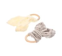 BESPORTBLE 2Piezas Toalla Calmante Para Seguridad Con Anillo De Dentición Suave y Duradera Para Cólicos y Reconfortante