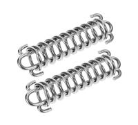 BESPORTBLE 2piezas Trela Cao Amortiguadora De Torsión Tensor Correa Retráctil para Perros Acero Inoxidable Resistente