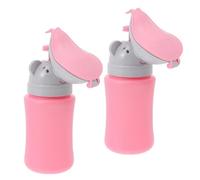 BESPORTBLE 2piezas Urinario Infantil para Coche Botella Portátil para Orinar Urinario de Viaje Prueba de Fugas Taza para Orinar para Pequeños Entrenamiento para Ir al Baño para Viajes