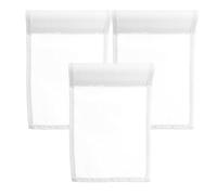 BESPORTBLE 3 Banderas de Práctica de Golf para Jardín O Interior - Ayuda de Entrenamiento Portátil para Practicar Golf en Casa 8.2 X 6.3 Pulgadas, Color Blanco