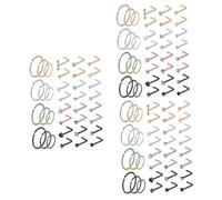 BESPORTBLE 3 Juegos Conjunto de Piercings de Inoxidable Joyería Falsa para Mujeres Creativo y Cómodo para Ocasiones Especiales