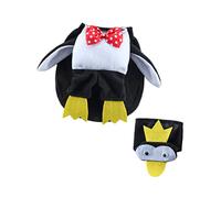 BESPORTBLE 3 Juegos Disfraz de transformación de Mascota Traje de Perro de Halloween Disfraz de Perro pinguino Disfraz Halloween Disfraces Halloween Capa de Gato de Fiesta Ropa para Perros
