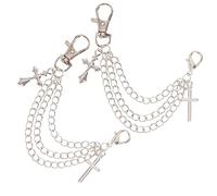 BESPORTBLE 3 Pares Decorativa para Mujer Multi Capa All Match para Zapatillas y Sandalias Accesorios