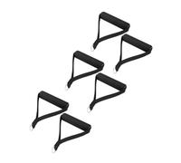 BESPORTBLE 3 Pares Mangos con Anilla para Bandas de Resistencia Accesorios Duraderos Antideslizantes para Entrenamiento Fitness Yoga y Gimnasio Casa Portátiles y Compatibles con Máquinas de